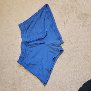 Size 4-6 blue athletic shorts